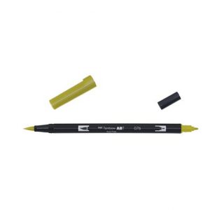rotulador-abt-dual-brush-pen-green-ochre-076-1