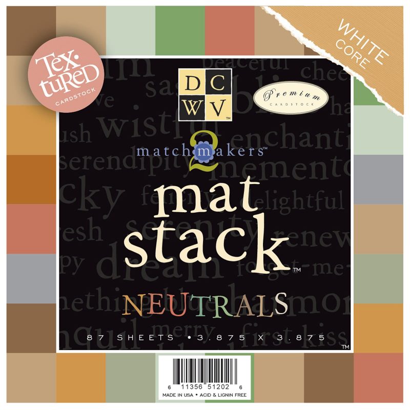 CARDSTOCK NEUTRALS 4×4 Crea con Amor