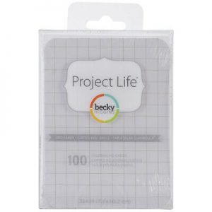 Project-Life-3X4-Cards-100-Pkg-Grid